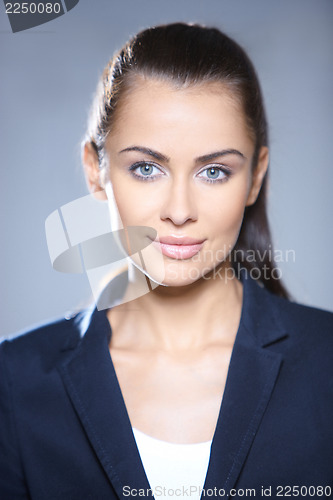 Image of Portrait of beautiful business woman 