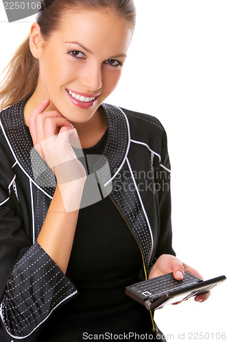 Image of Business Woman on the phone