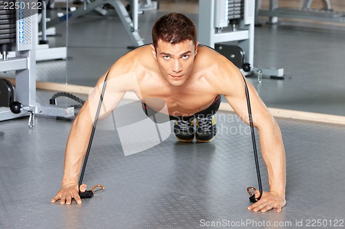 Image of Man at the gym