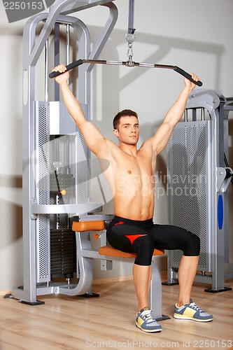 Image of Man at the gym