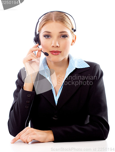 Image of Blond Businesswoman