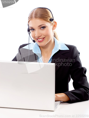 Image of Blond Businesswoman