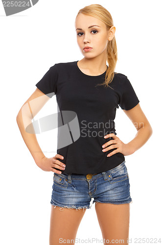 Image of Blond in Shorts