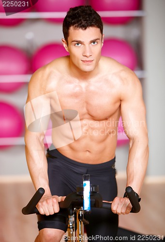 Image of Man at the gym