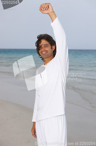 Image of Fitness on beach 