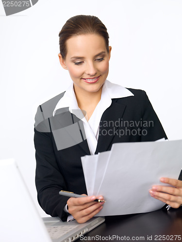 Image of Cute Business Woman