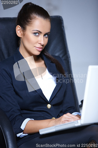 Image of Portrait of beautiful business woman 
