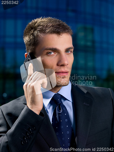 Image of Outdoor Businessman