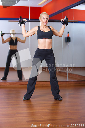 Image of Woman at the gym