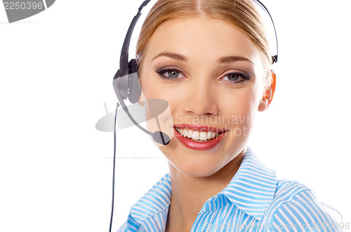 Image of Blond Businesswoman