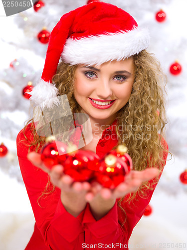 Image of Christmas Blond Chick