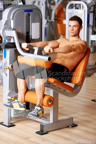 Image of Man at the gym