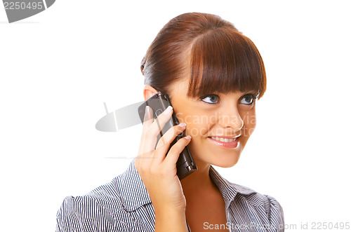 Image of Business Woman on the phone
