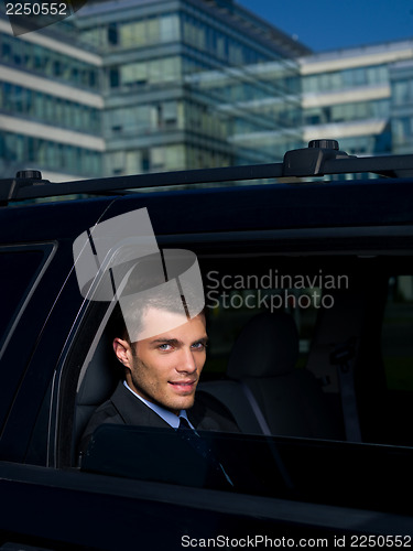 Image of Outdoor Businessman