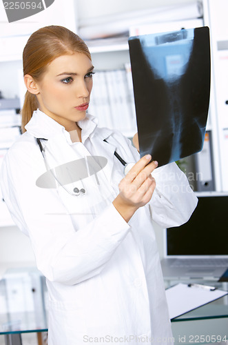 Image of Female doctor in surgery