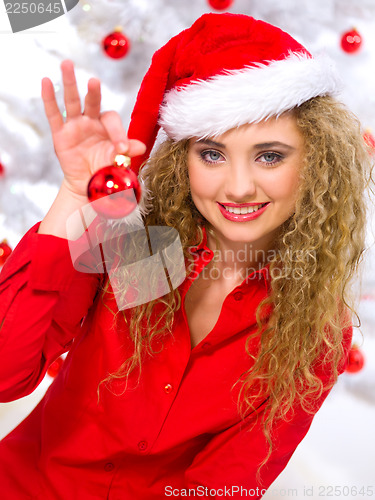 Image of Christmas Blond Chick