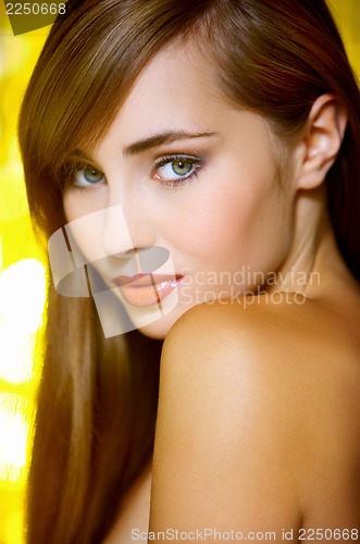 Image of Cute Teenage Girl