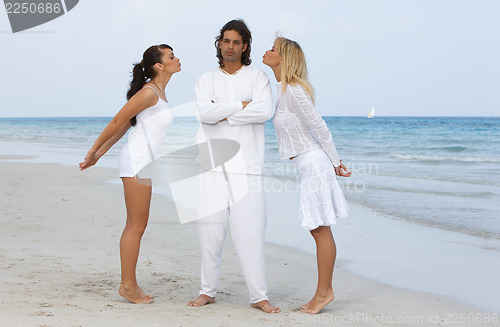 Image of Friends at the Beach