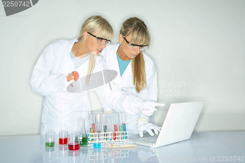 Image of Female in lab