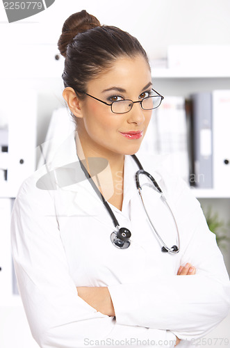 Image of Female doctor in surgery