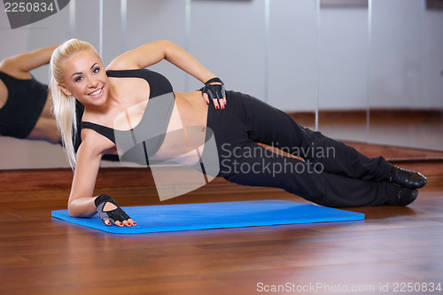 Image of Woman at the gym