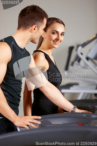 Image of Couple at the gym