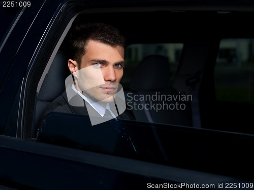 Image of Outdoor Businessman