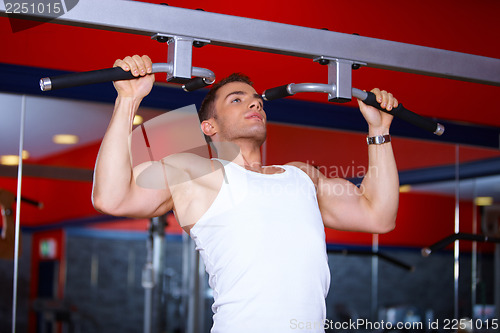 Image of Man at the gym
