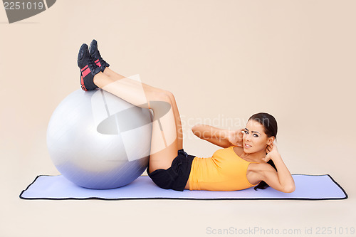 Image of Exercises with fit ball