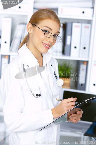 Image of Female doctor in surgery