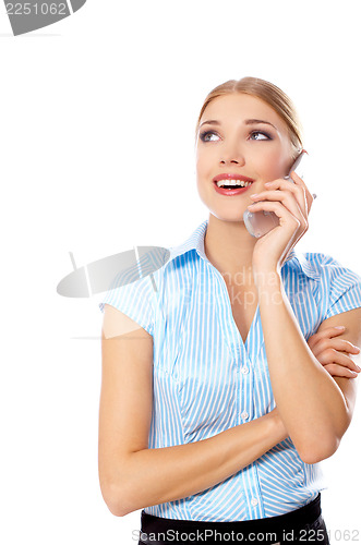 Image of Blond Businesswoman
