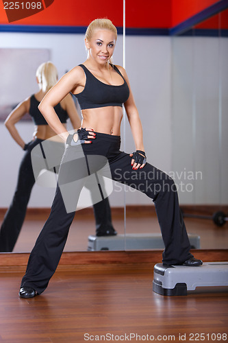 Image of Woman at the gym