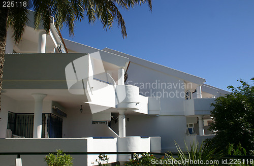 Image of resort buildings