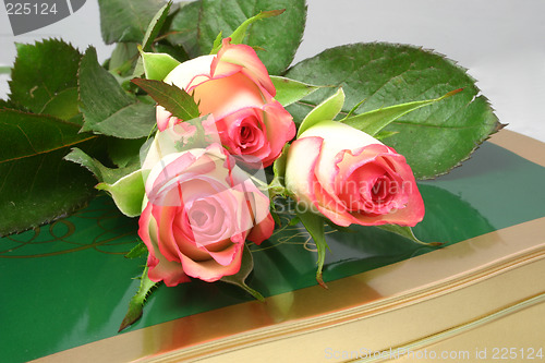 Image of roses and chocolates