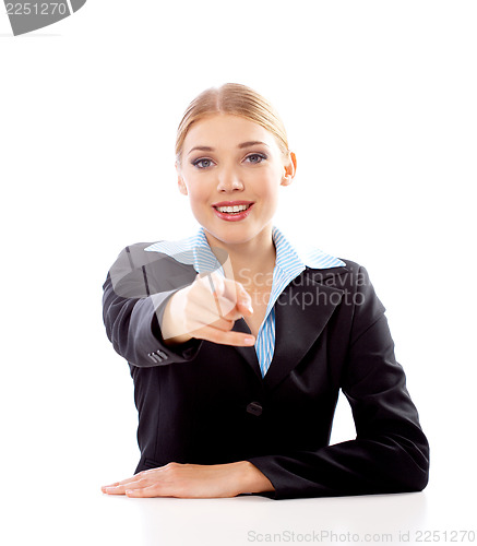 Image of Blond Businesswoman