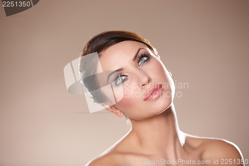 Image of Beauty on natural background