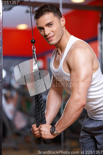 Image of Man at the gym