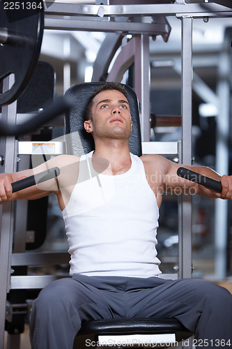 Image of Man at the gym