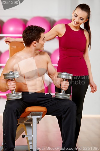 Image of Couple at the gym