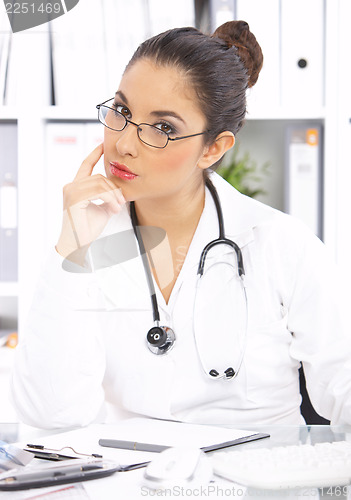 Image of Female doctor in surgery