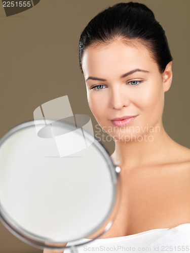 Image of Beauty on natural background