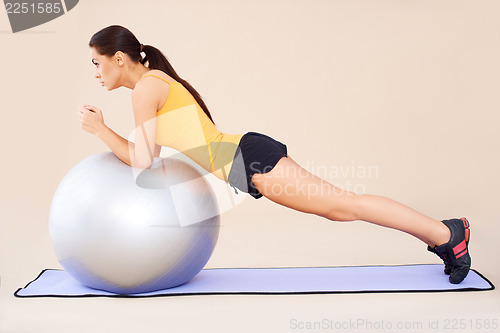 Image of Exercises with fit ball