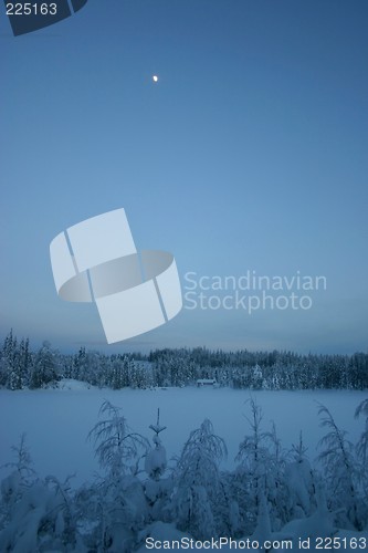 Image of winter evening