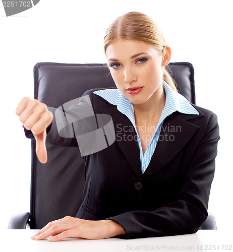 Image of Blond Businesswoman