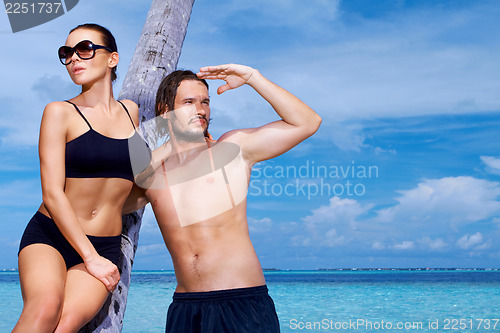 Image of Couple at Maldives