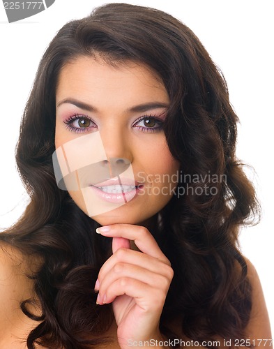 Image of Black haired Beauty