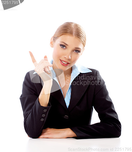 Image of Blond Businesswoman