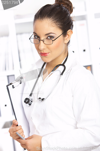 Image of Female doctor in surgery