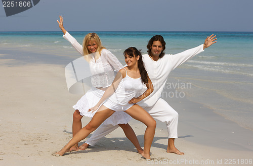 Image of Friends at the Beach