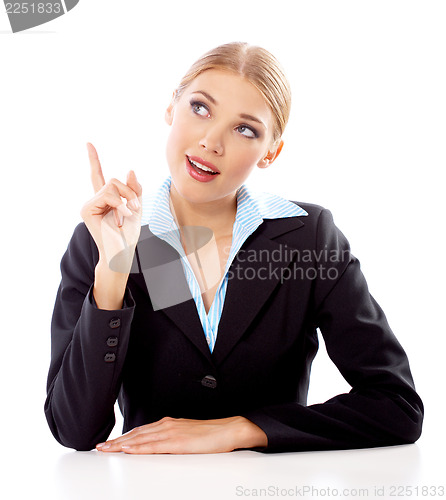 Image of Blond Businesswoman